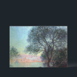 Antibes i morgon av Claude Monet<br><div class="desc">Antibes på morgonen (1888) av Claude Monet är en vintage konstmålning av bra som ger en bild av antiber genom träd och Medelhavet på Fransken Riviera i Frankrike. Om konstnären: Claude Monet (1840-1926) var en av grundarna av den Fransk målningsrörelsen och de flesta av hans målningar var "en plein luft"...</div>