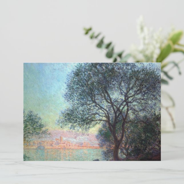 Antibes i morgon av Claude Monet (Stående Fram)