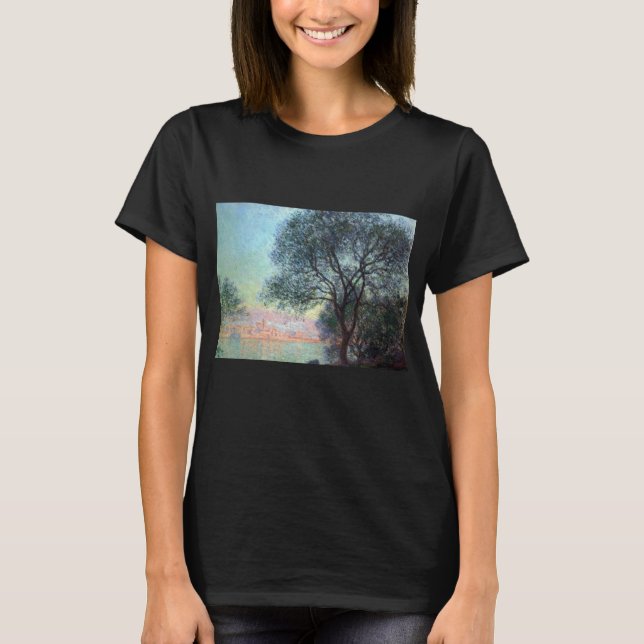 Antibes i morgon av Claude Monet T Shirt (Framsida)