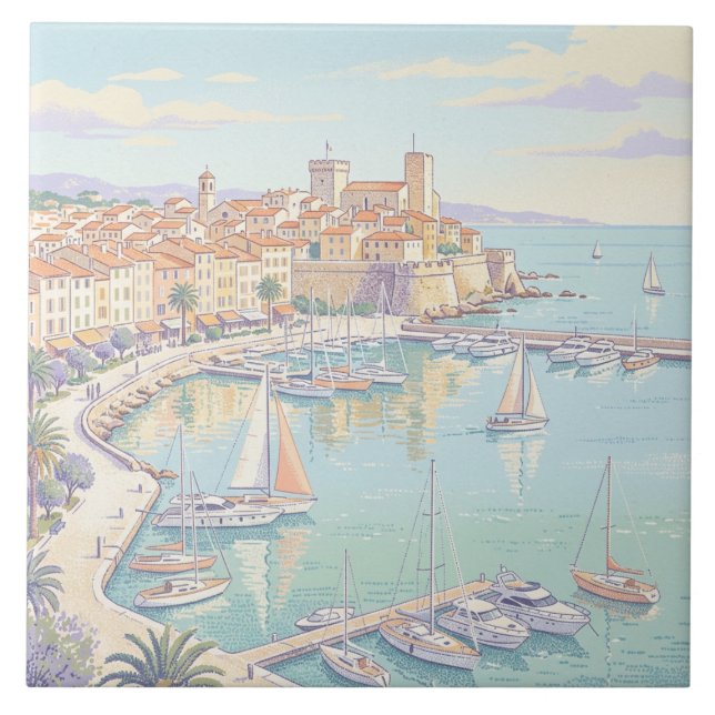 Antibes Kakelplatta (Framsidan)