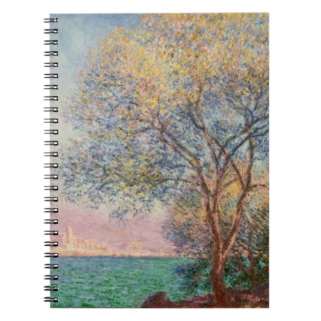 Antibes på morgonen anteckningsbok (Framsidan)