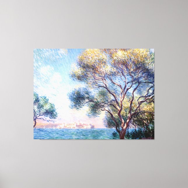 Antibes på morgonen canvastryck (Framsida)