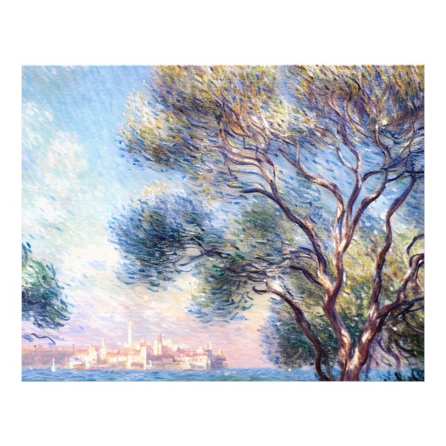 Antibes på morgonen fototryck (Framsidan)