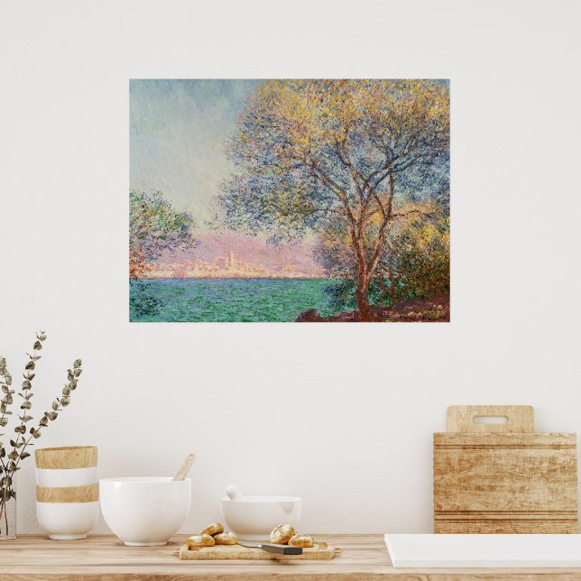 Antibes på morgonen poster (Kök)