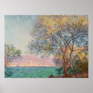 Antibes på morgonen poster