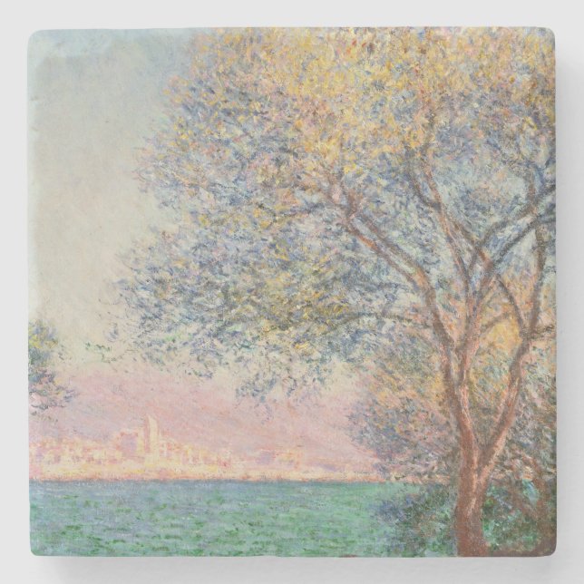 Antibes på morgonen stenunderlägg (Framsidan)