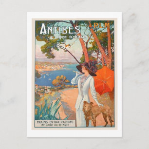 Antibes Poster vykort