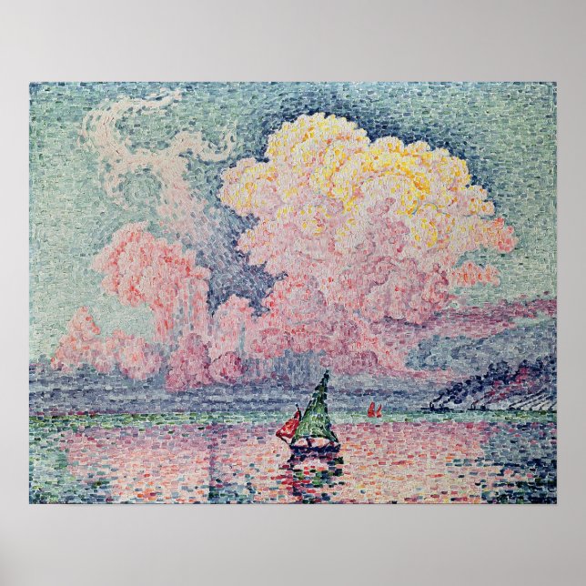 Antibes, Rosa Cloud, 1916 Poster (Framsidan)