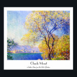 Antibes Seen från Salis Gardens Claude Monet Poster<br><div class="desc">DU KAN OCKSÅ VILJA: com com com com com com com com com com</div>