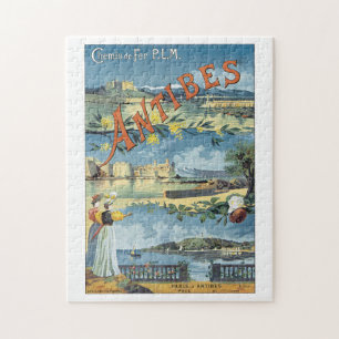 Antibes vintage resoraffisch pussel