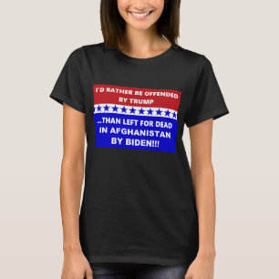 Antibiden Afghanistan Lämnat för död T Shirt
