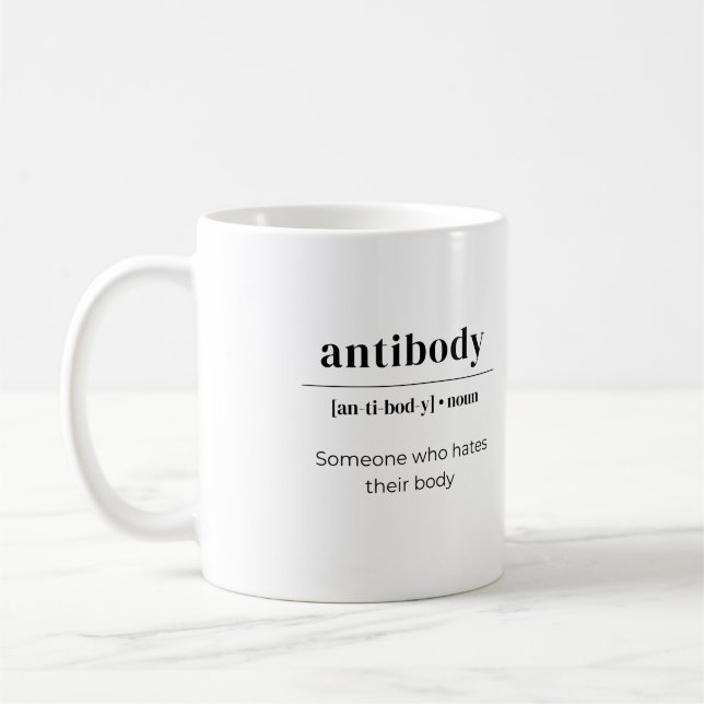 Antibody Dictionary Definition - Someone Who Hates Kaffemugg (Vänster)