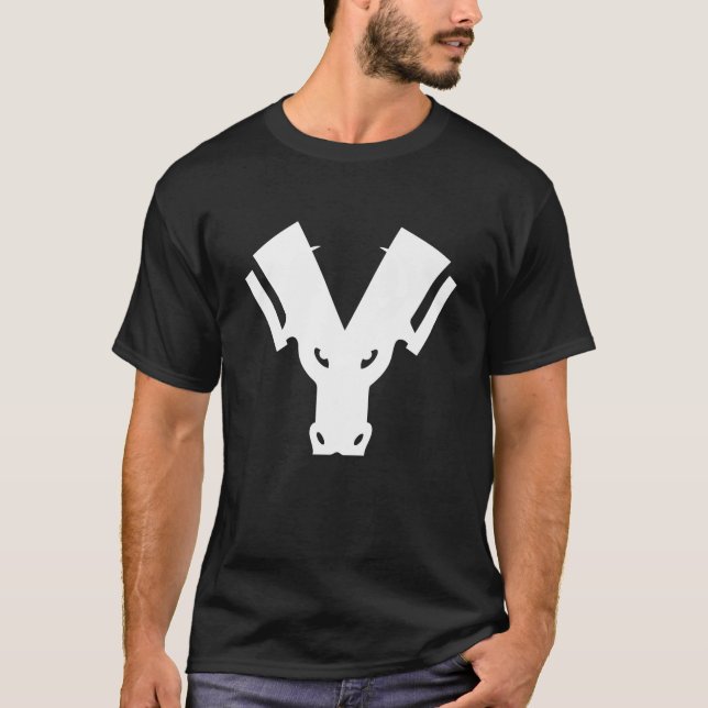 Antibody Warrior Bull Coffee Mugg T Shirt (Framsida)