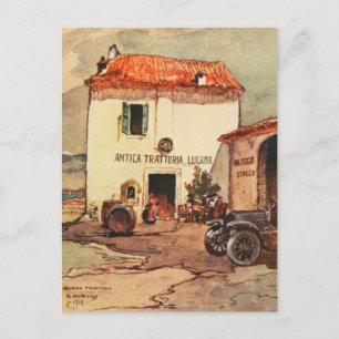 Antica Trattoria Lucana - A Wayside Trattoria Vykort