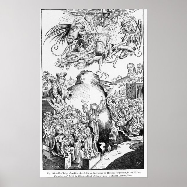 Antichristens rike poster (Framsidan)