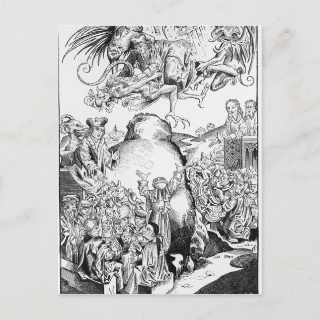 Antichristens rike vykort (Framsida)