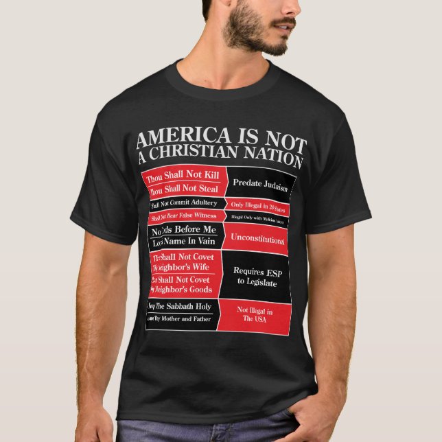 AntiChristian nation Tee (Framsida)