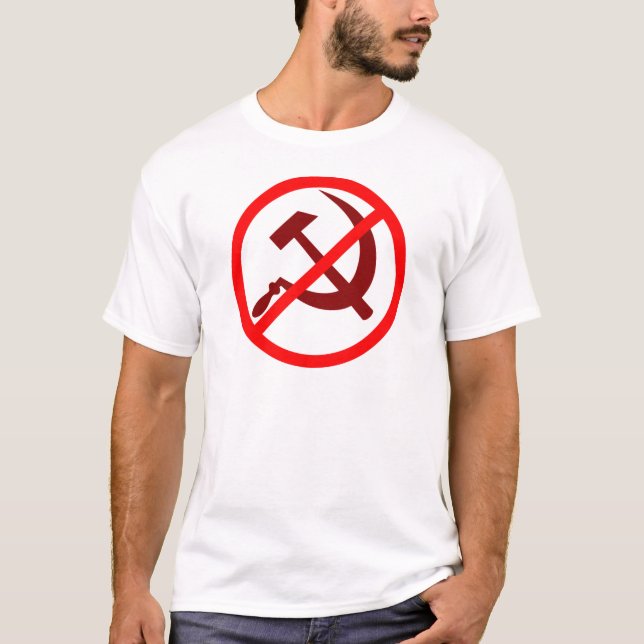 anticommunist tee shirt (Framsida)