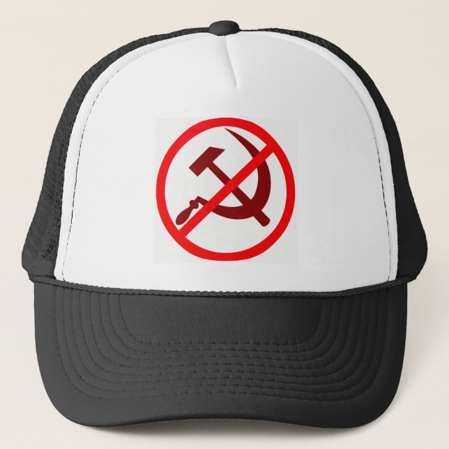 anticommunist truckerkeps (Framsida)