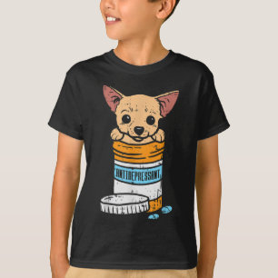 Antidepressiv Chihuahua Cute Chiwawa Hund älskare  T Shirt