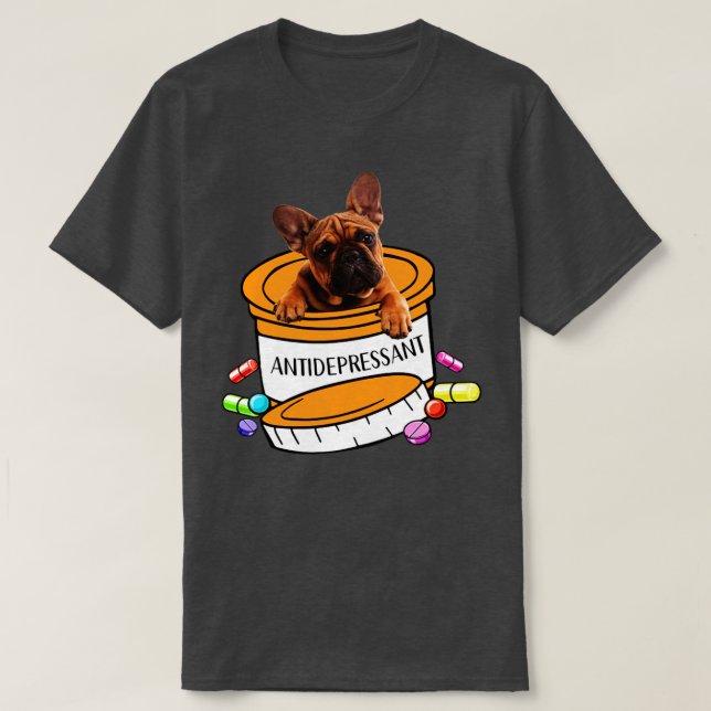 Antidepressiv T Shirt (Design framsida)