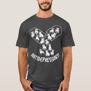 Antidepressiva medel, Pitbull- Hundälskare, Rolig  T Shirt