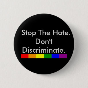Antidiskriminering och jämställdhet i Gay pride Knapp