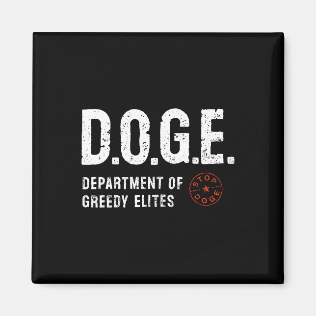 Antidoge D.o.t.ex. verklig definition av Funny Magnet (Framsidan)