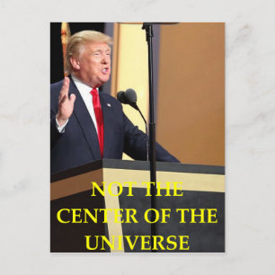 antidonald trump vykort
