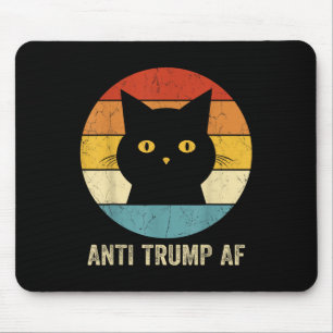 Antidumpkorgen Af Tee Retro Funny Anti Trump Cat Musmatta