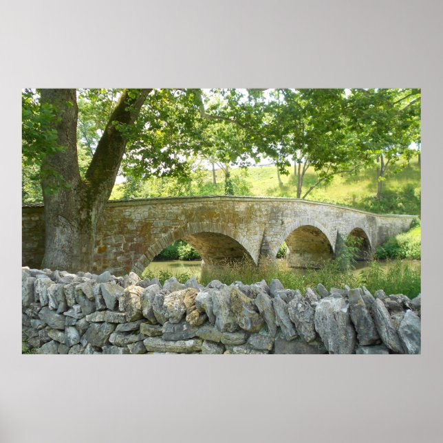Antietam: Burnside's Bridge Poster (Framsidan)