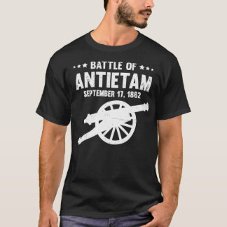 Antietam Civil Krig Battlefield Battle of T Shirt