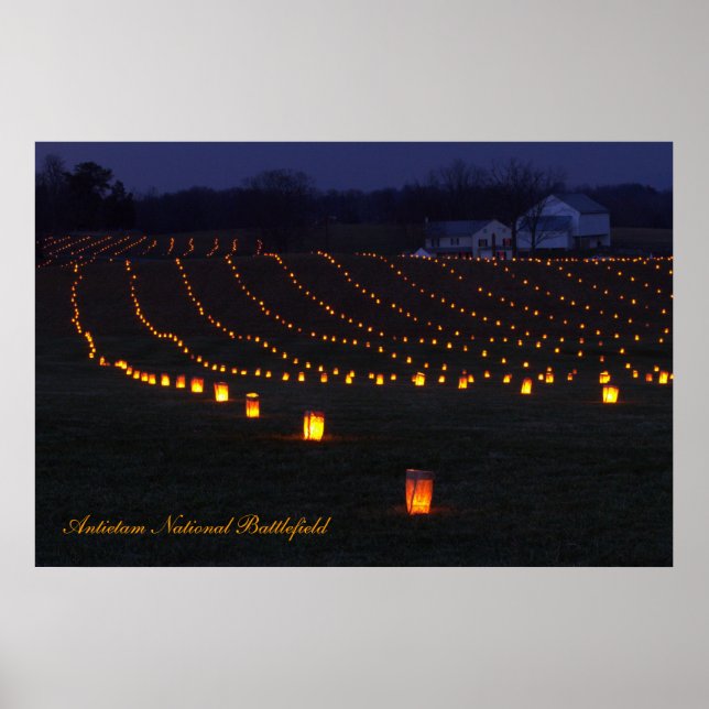 Antietam Nat'l Battlefield Poster (Framsidan)