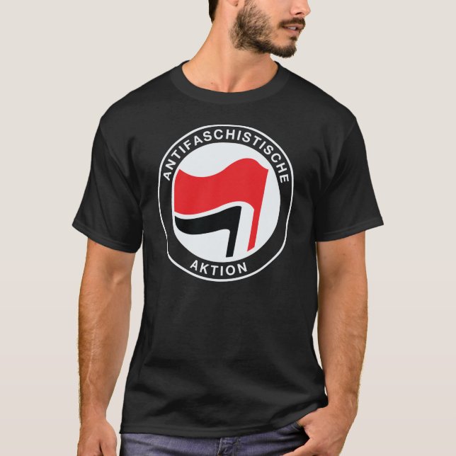 Antifaschistische Aktion Tee Shirt (Framsida)