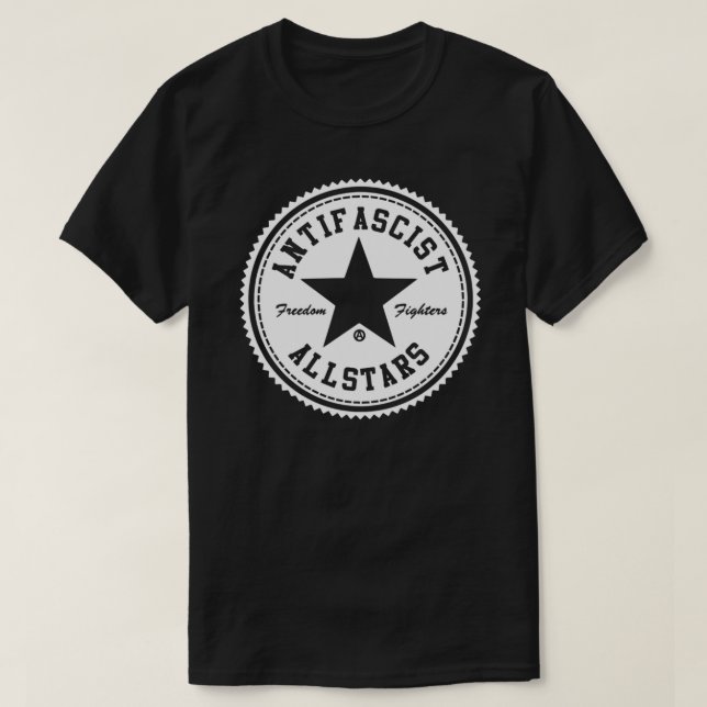 ANTIFASCIST ALLSTARS Classic T-Shirt (Design framsida)