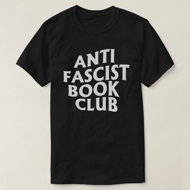 Antifascistisk Bok-Klubb T Shirt (Design framsida)