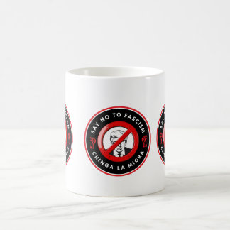 Antifascistisk Denimjacka Kaffemugg