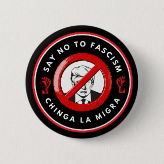 Antifascistisk Denimjacka Knapp