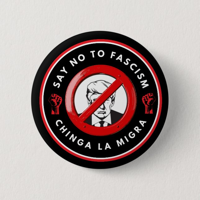 Antifascistisk Denimjacka Knapp (Framsida)