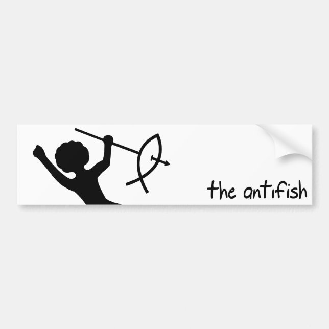 Antifishen - bildekal (Framsidan)
