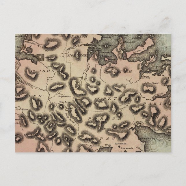 Antigua 2 vykort (Framsida)