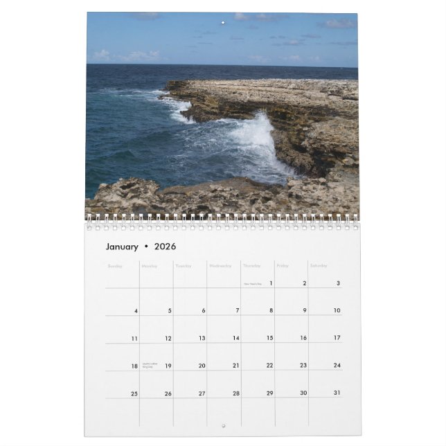 Antigua Barbuda Calendars Kalender (Jan 2026)