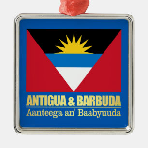 Antigua & Barbuda Julgransprydnad Metall