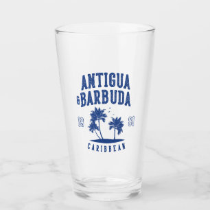 Antigua & Barbuda Karibisk Palmlönn Glaskopp