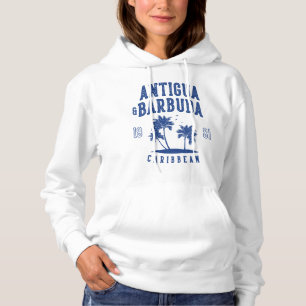 Antigua & Barbuda Karibisk Palmlöv T Shirt