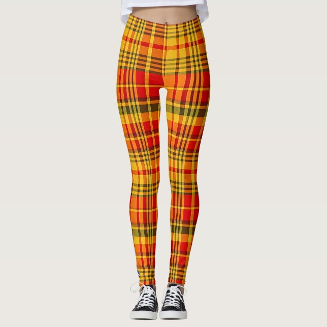 Antigua & Barbuda kulturell design Leggings (Framsida)