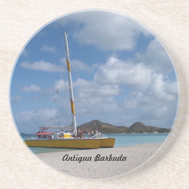 Antigua Barbuda-serien - Jolly Beach Underlägg (Framsidan)