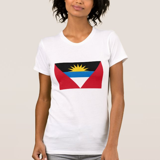Antigua & Barbuda T-shirt (Framsida)