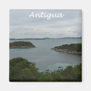 Antigua beskådar magnet