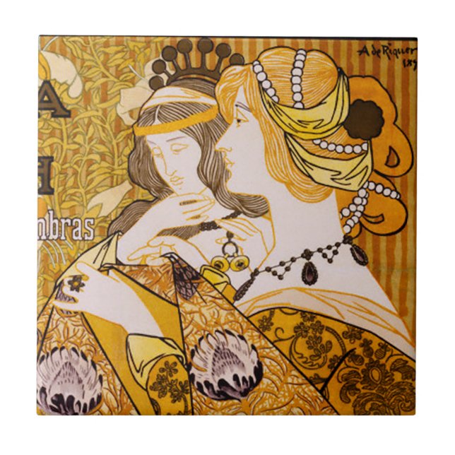 Antigua Casa Franch Kakelplatta (Framsidan)